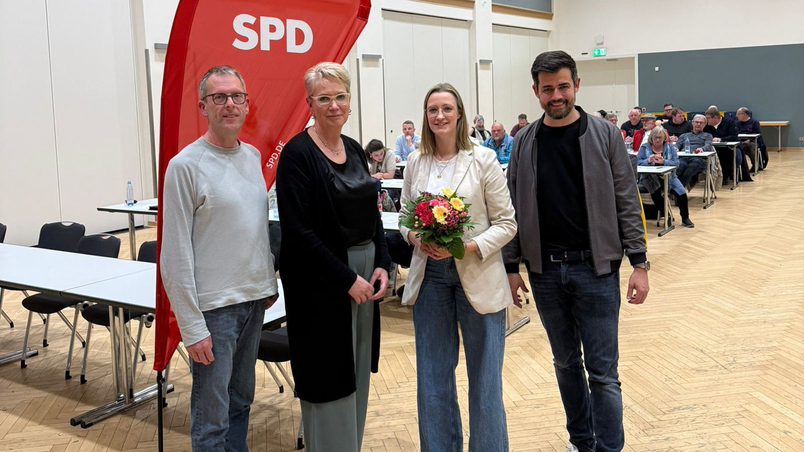 Nora Wieners ist die Landtagskandidatin der SPD